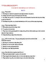 Tài liệu ôn thi THPT quốc gia Giáo dục công dân lớp 12 - Năm học 2016-2017 - Trường THPT Nguyễn Huệ